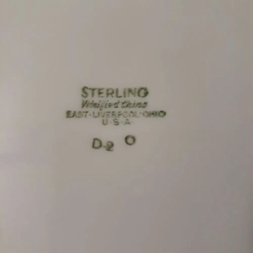 Sterling Restaurant Ware Dinner Plate 9